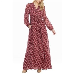 Girl Meets Glam Robyn Plaid Maxi Dress